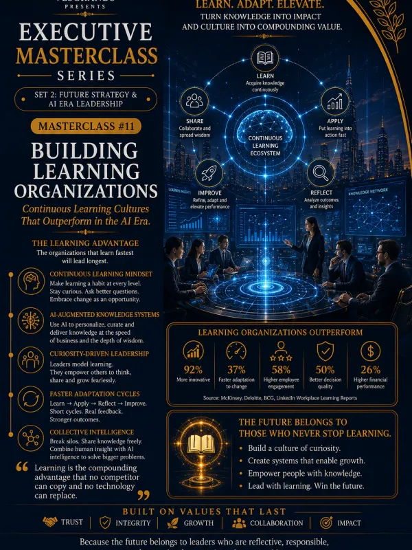 Building Learning Organizations